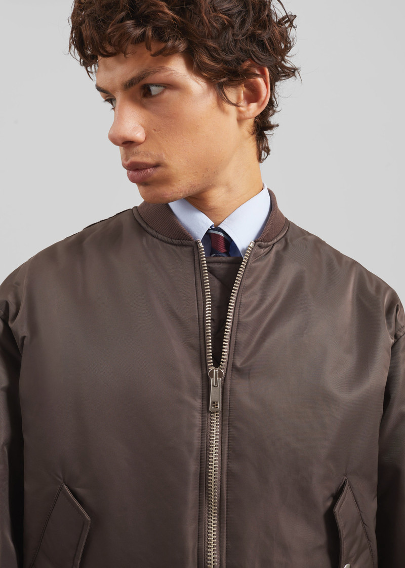 Astra Bomber Jacket - Brown 9