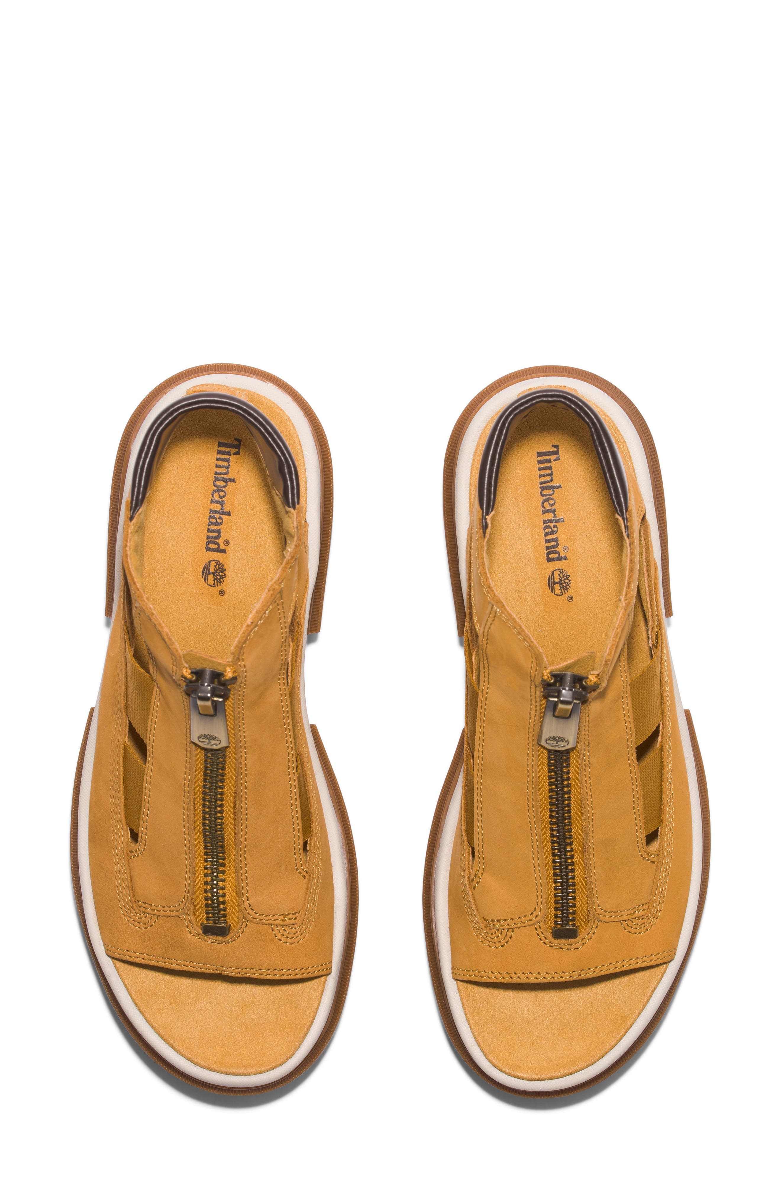 Timberland Everleigh Gladiator Sandal in Wheat Nubuck at Nordstrom - 3