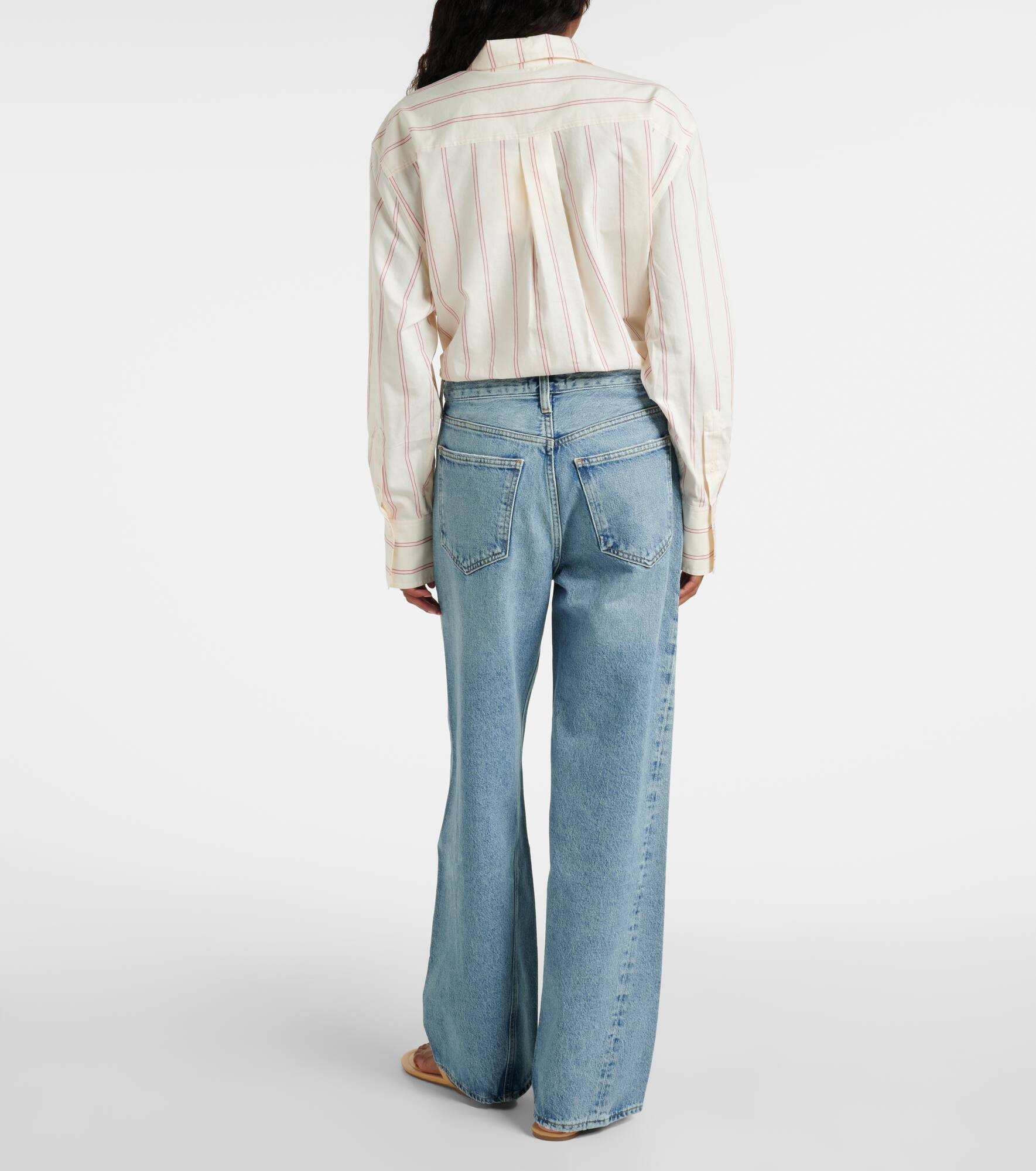 Twist low-rise wide-leg jeans - 3