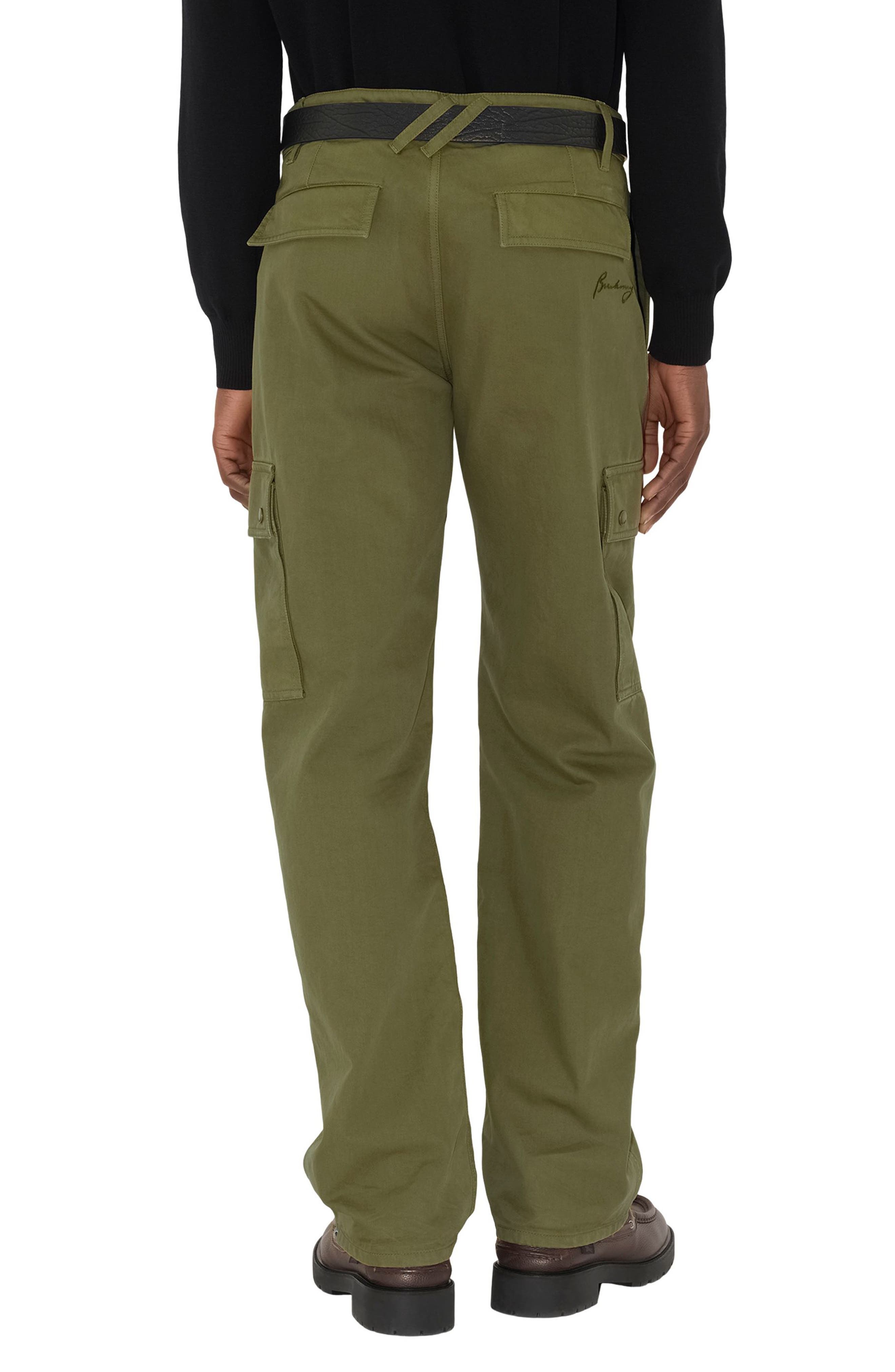 burberry Gabardine Cargo Pants in Wreath at Nordstrom - 2