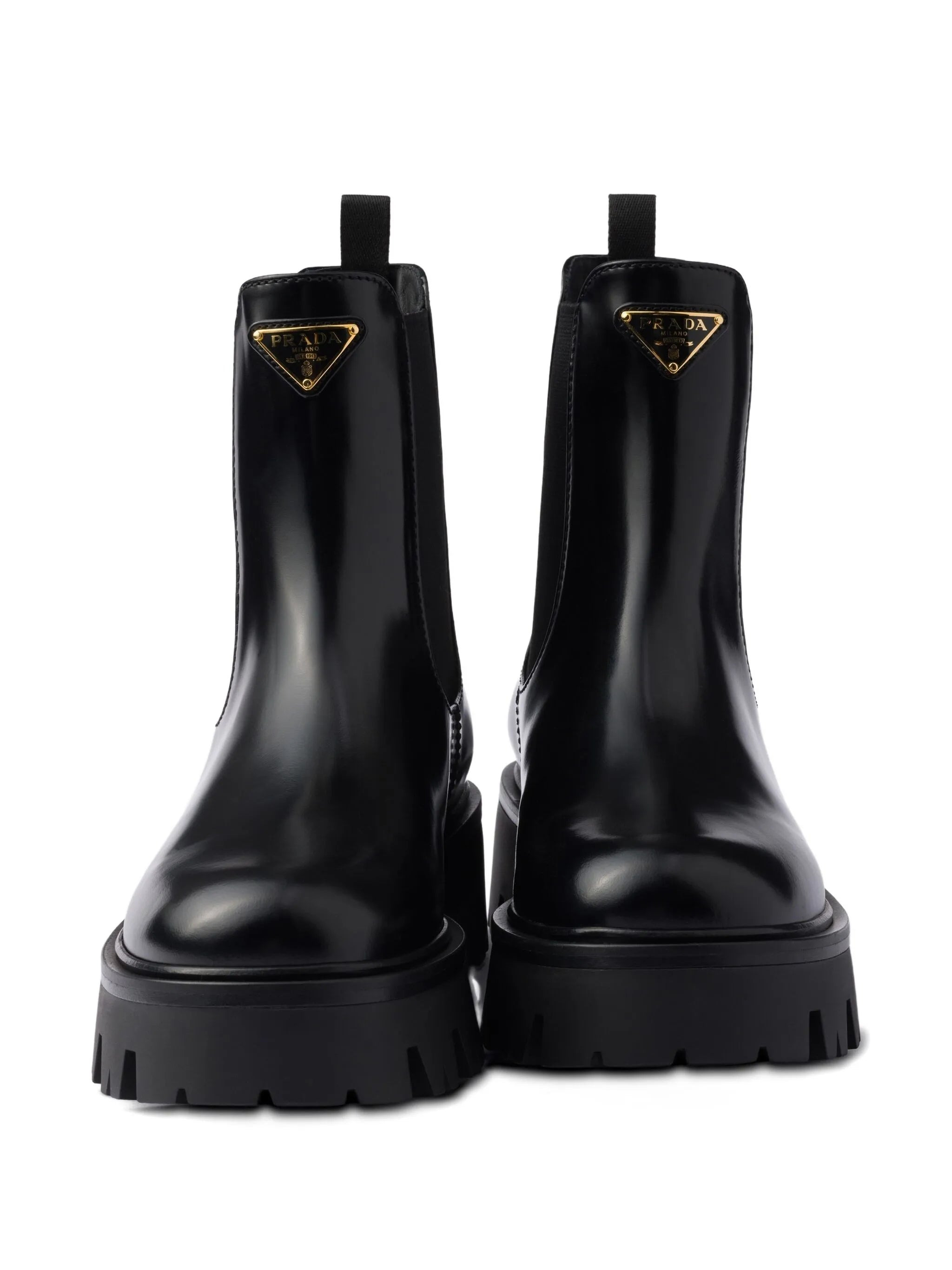 Prada 55mm Triangle-logo Chelsea Boots - 2