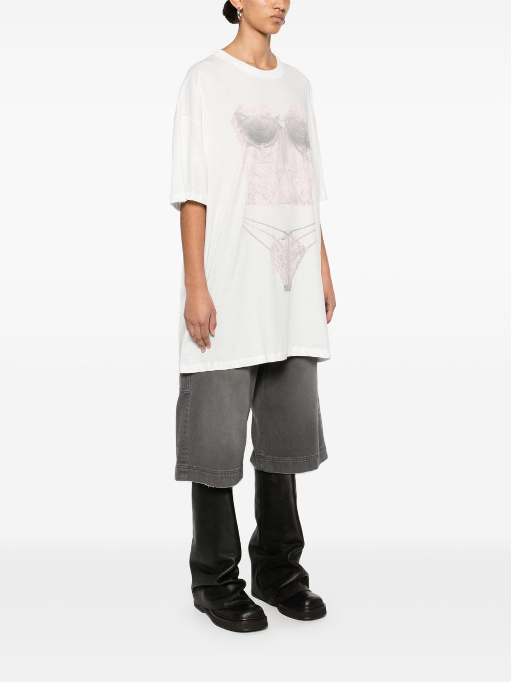 lingerie tall T-shirt - 3
