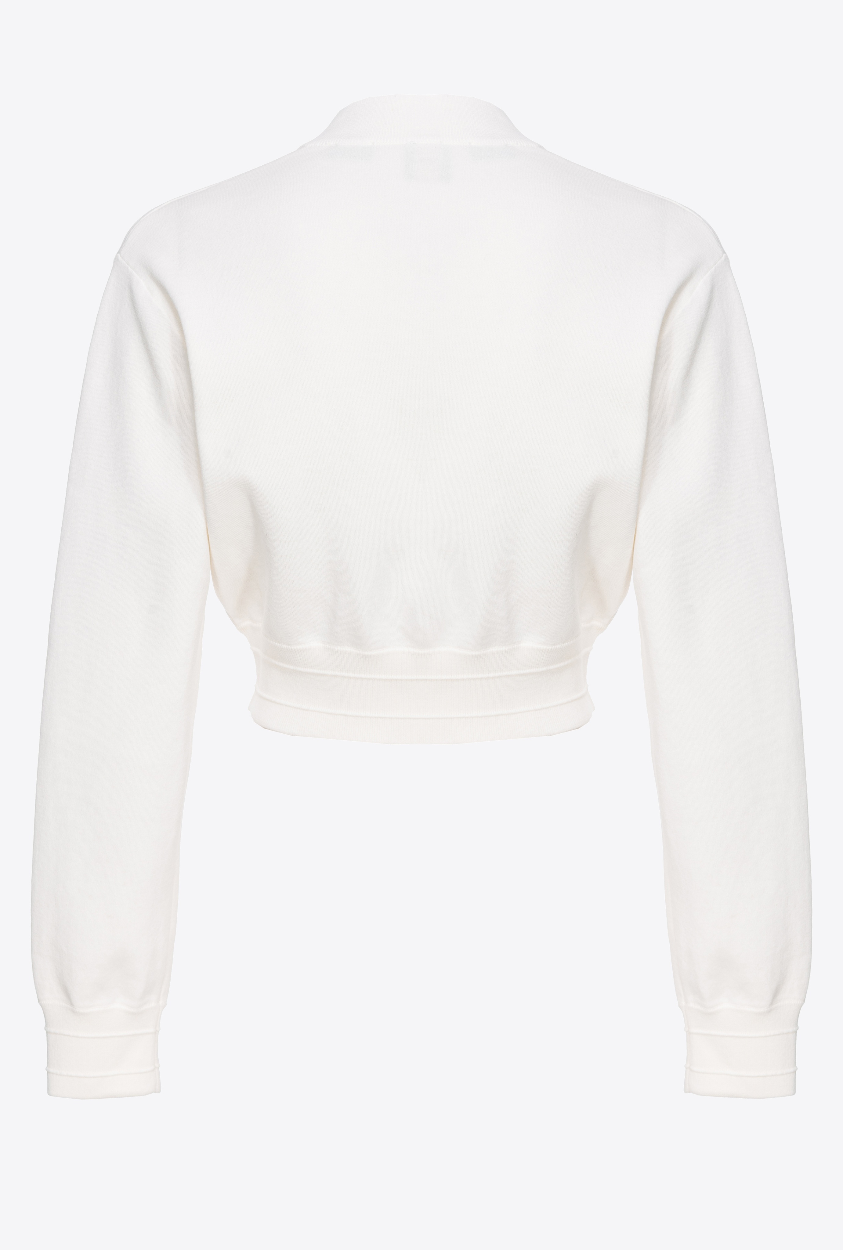 SHORT FLEECE BOMBER JACKET - 2