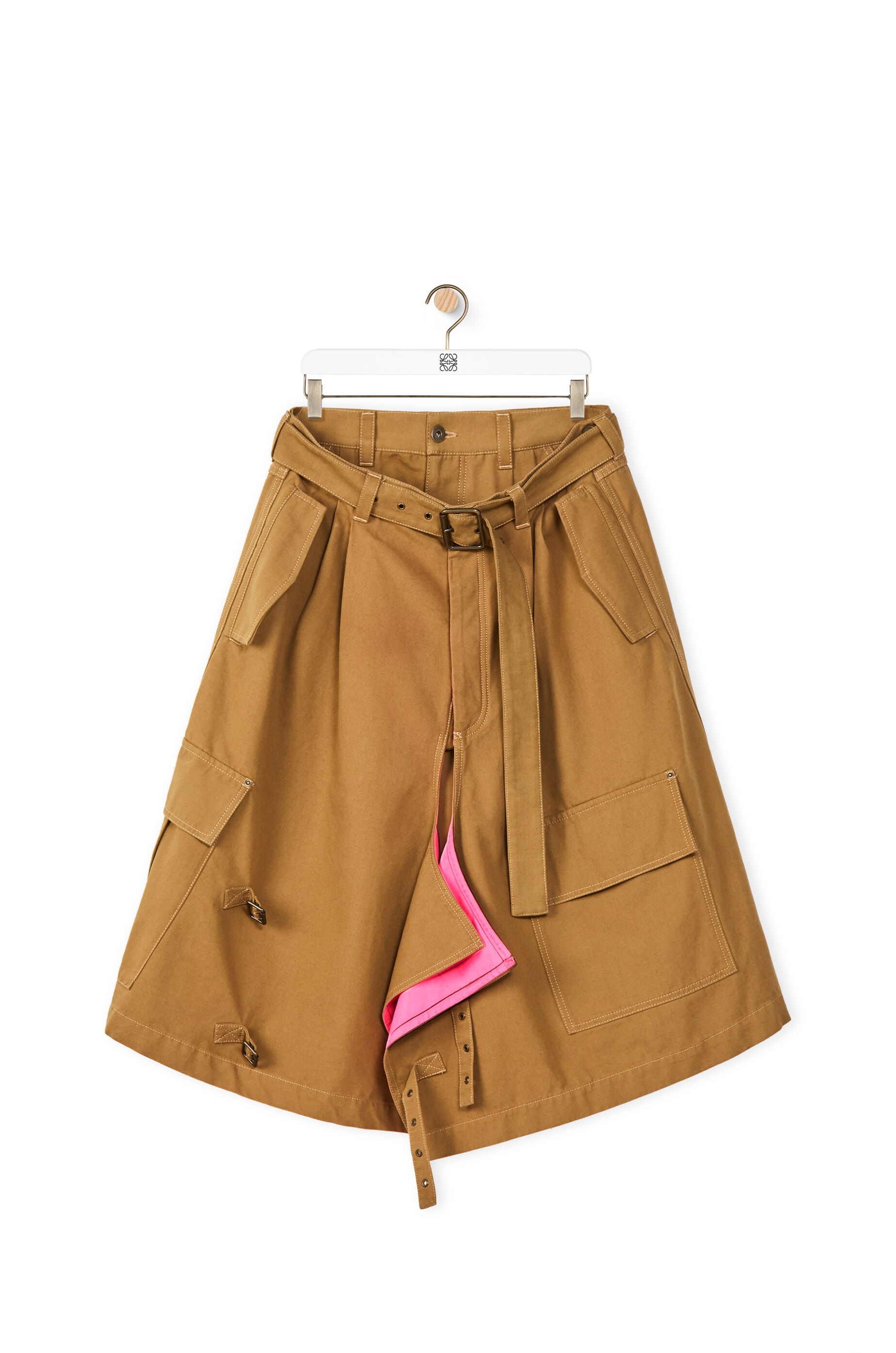 Double layer shorts in cotton - 1