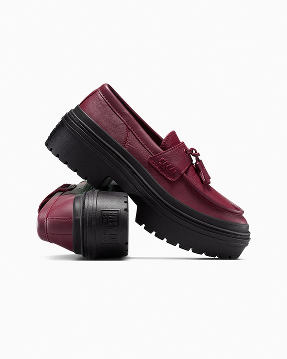Chuck Taylor All Star Lugged Heel Loafer Platform Leather - 7