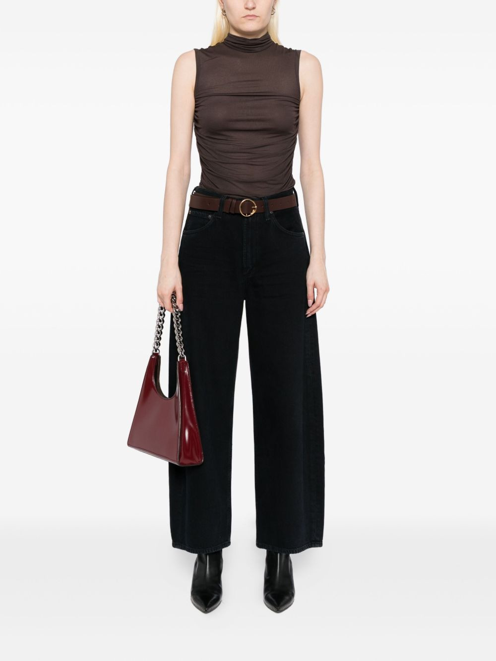 low curved jeans - 2
