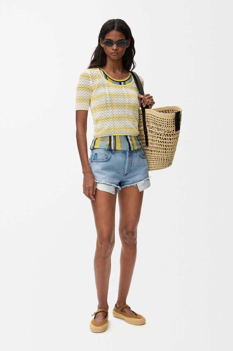 Loewe Shorts in denim outlook