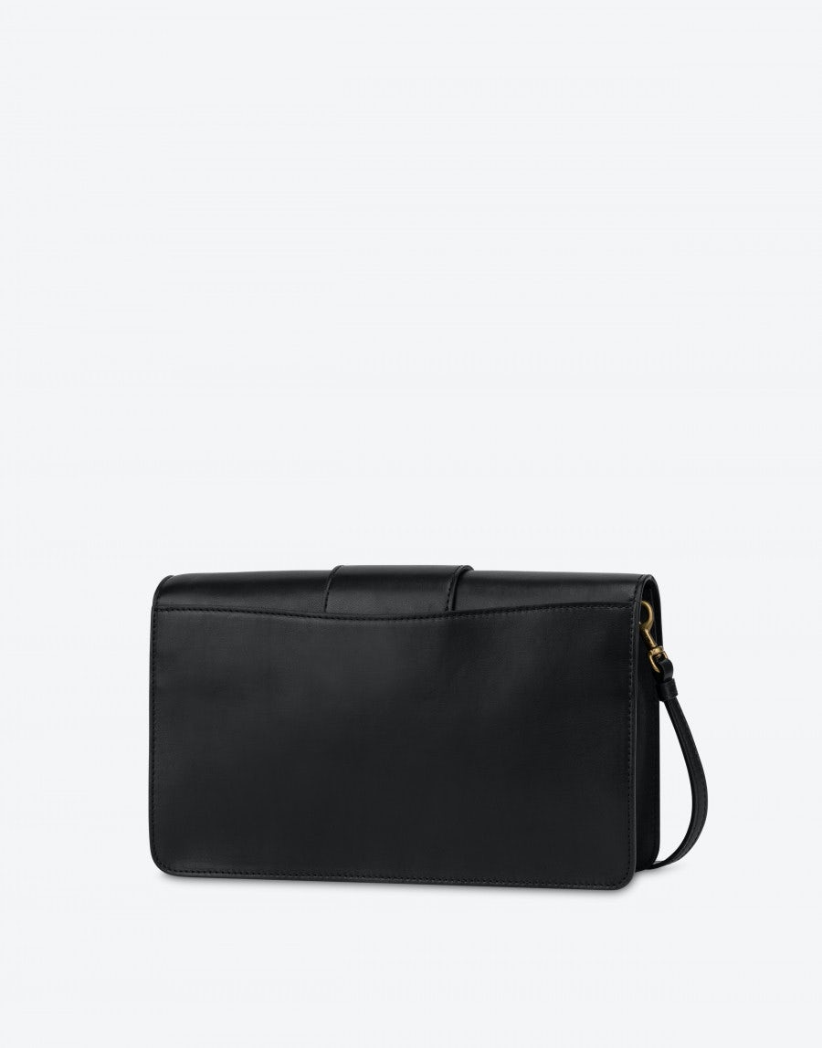 CALFSKIN BAROQUE BUCKLE CLUTCH - 2
