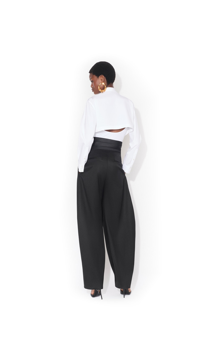 Alaïa LAYER COTTON POPLIN SHIRT outlook