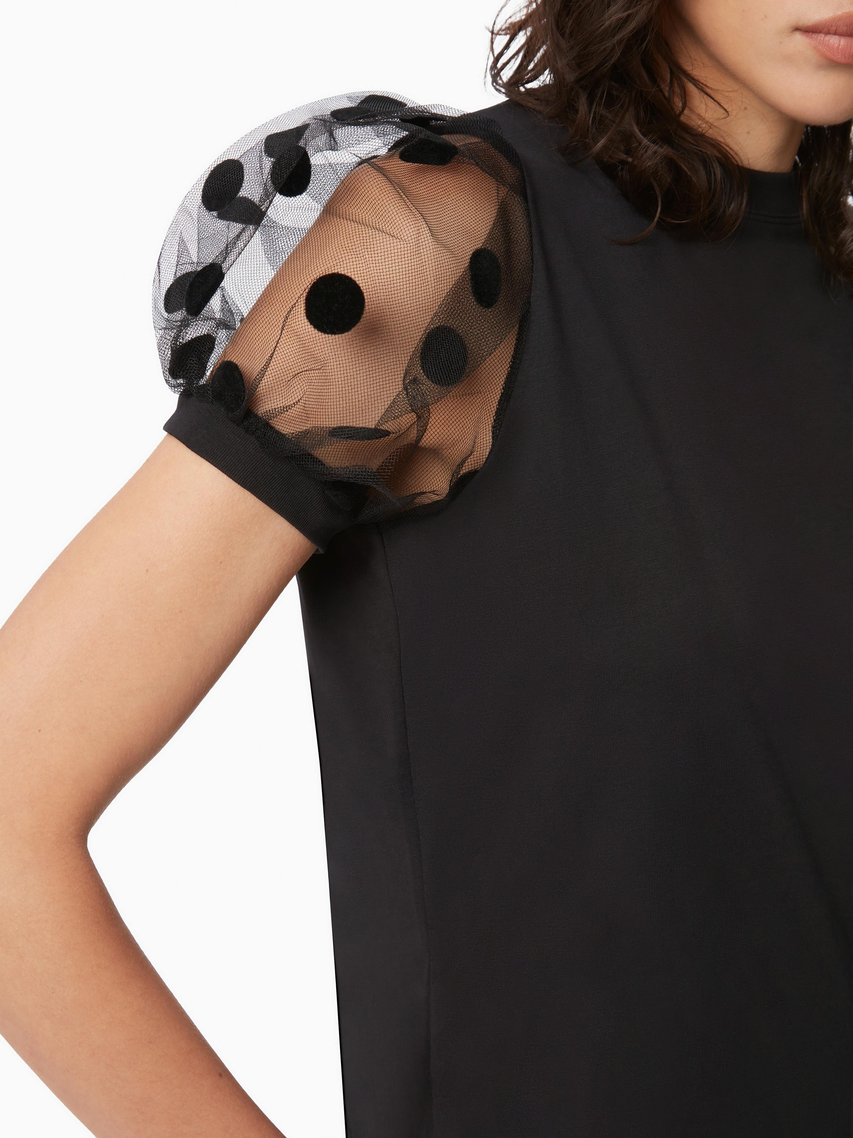 T-SHIRT WITH PUFF SLEEVES - 3