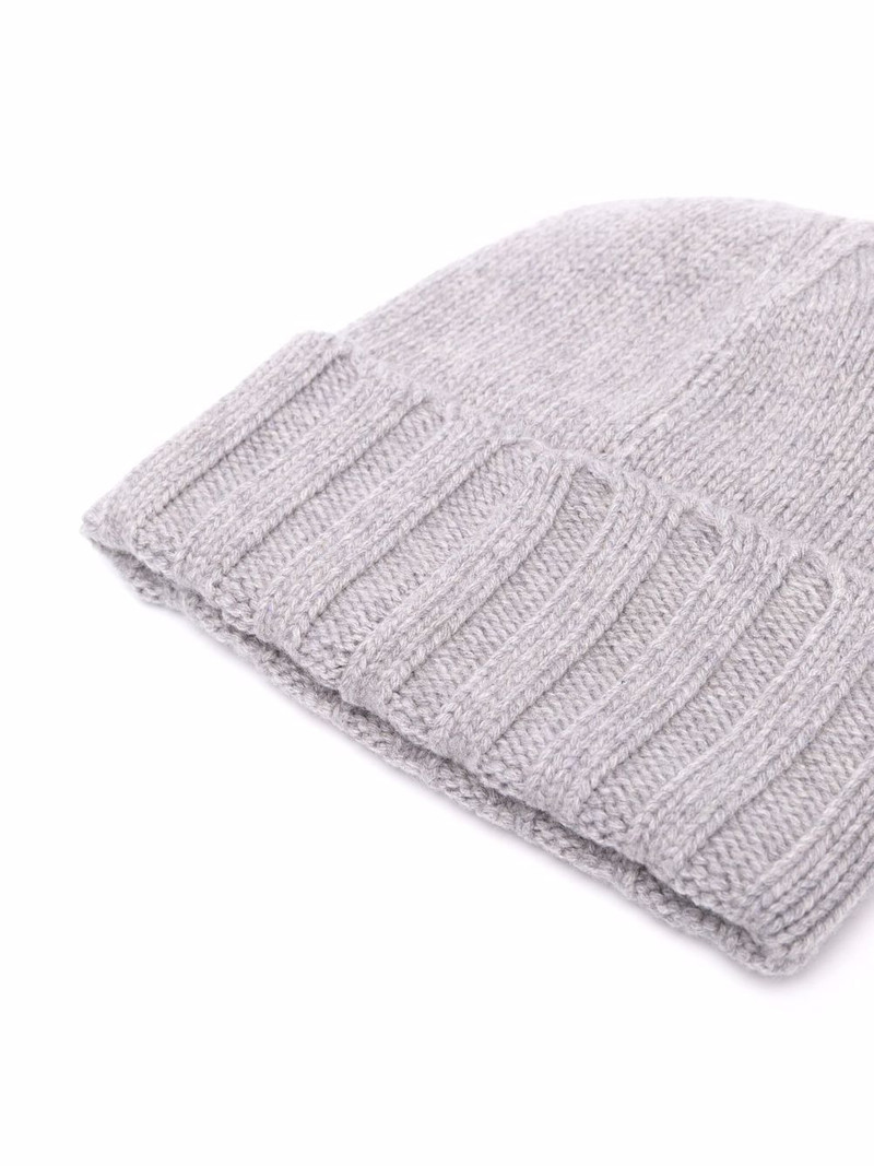 EMPORIO ARMANI cashmere beanie hat outlook