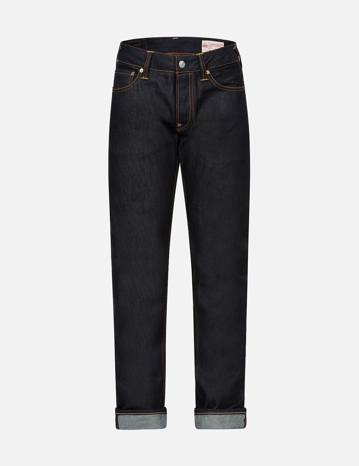 PLAYFUL GODHEAD AND SEAGULL PRINT SLIM FIT DENIM JEANS #2010 - 1