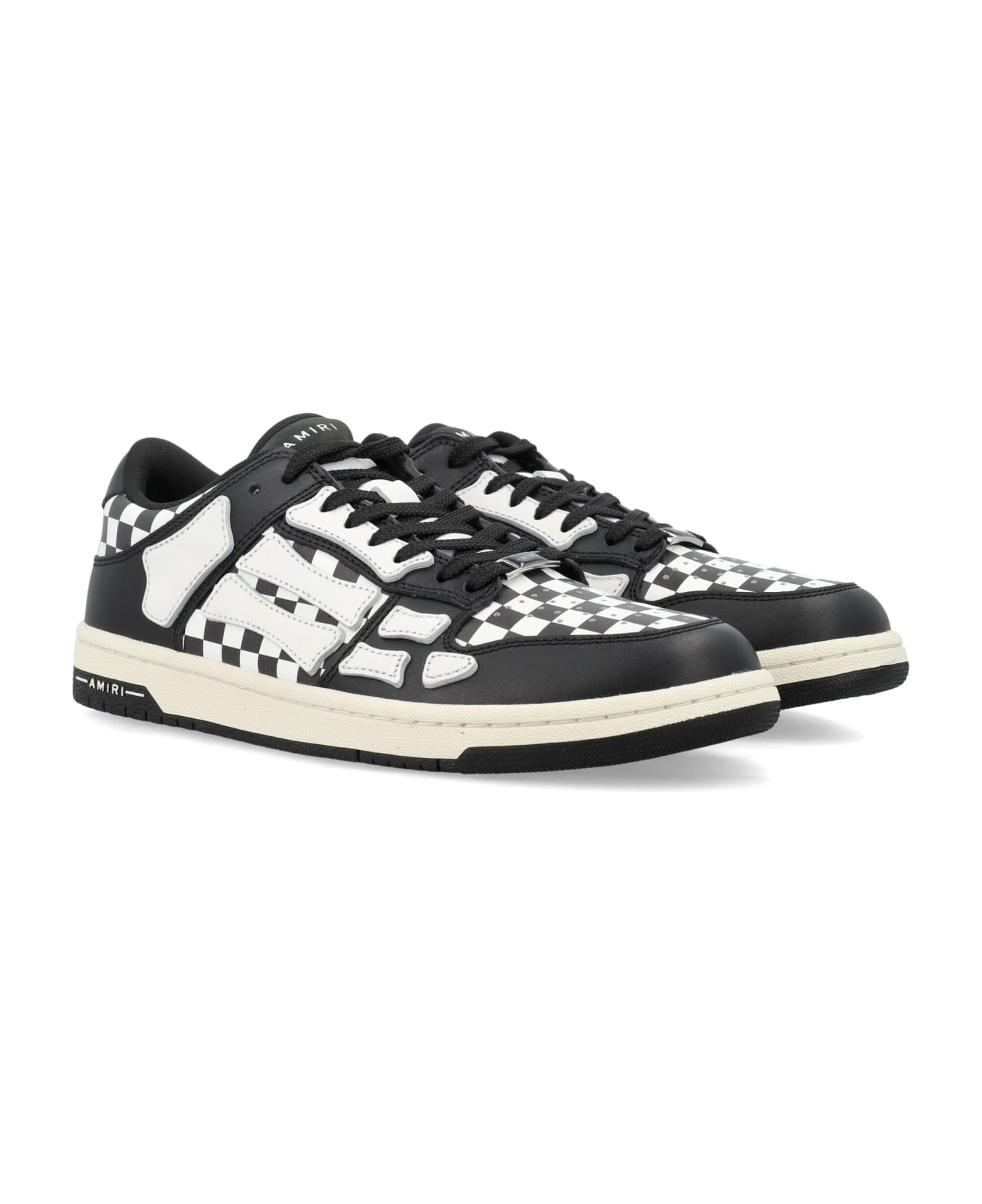 Checkered Skel Top Low Sneakers - 2