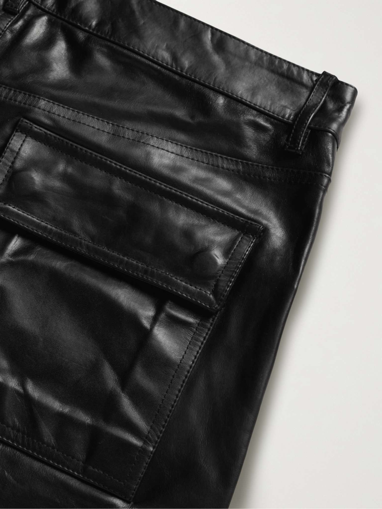 Tyrone Skinny-Fit Leather Trousers - 5