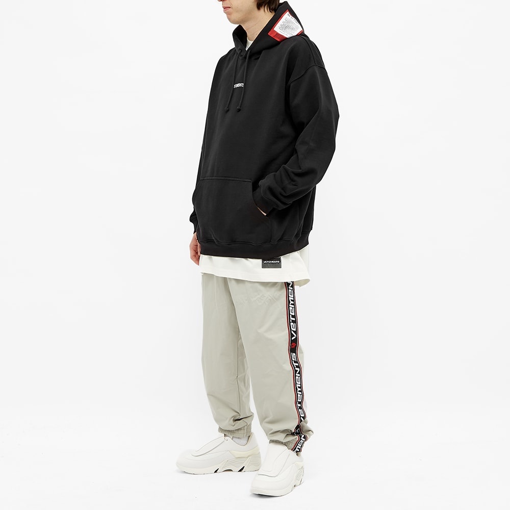 VETEMENTS Oversize Logo Patch Hoody - 7