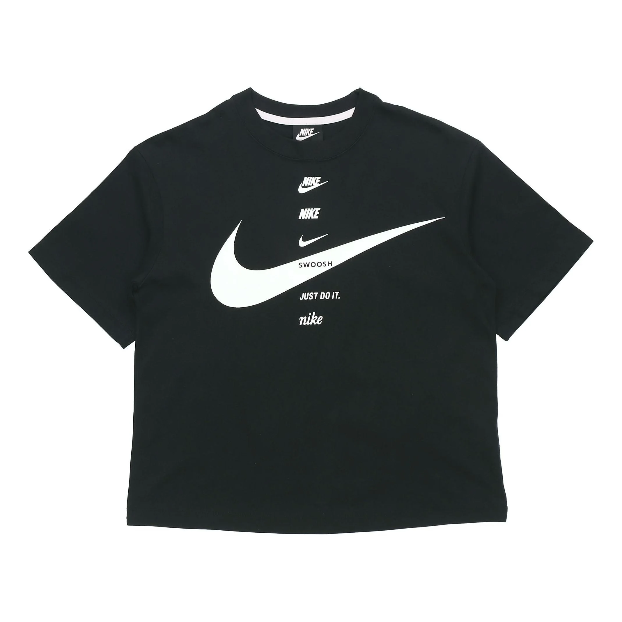 Nike Sportswear Classic Element Printing Loose Fit Short Sleeve Black CU5683-010 - 1
