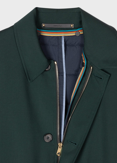 Paul Smith 'Storm System' Wool Mac With Detachable Gilet outlook