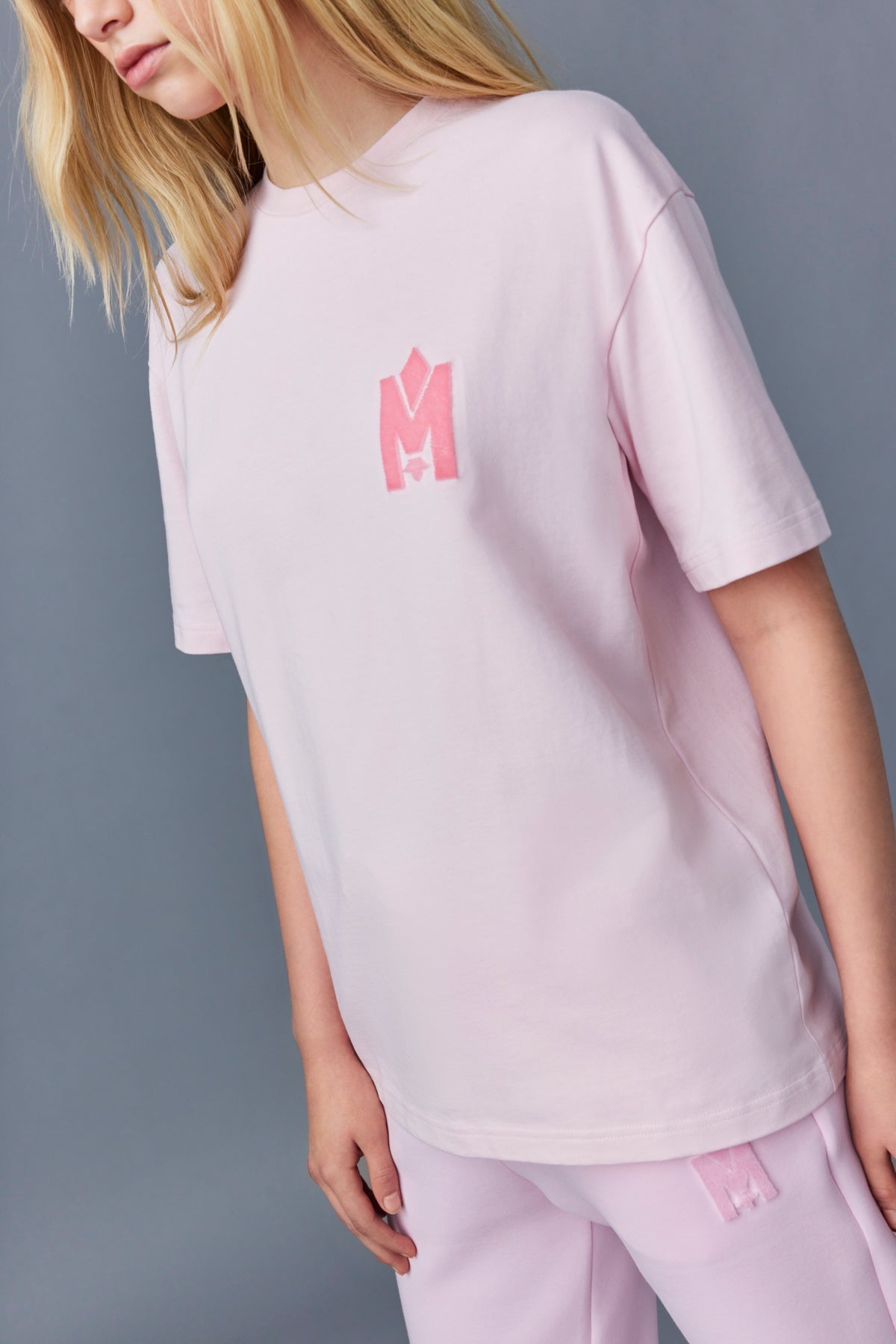 TEE Tee-shirt with velvet logo - 5