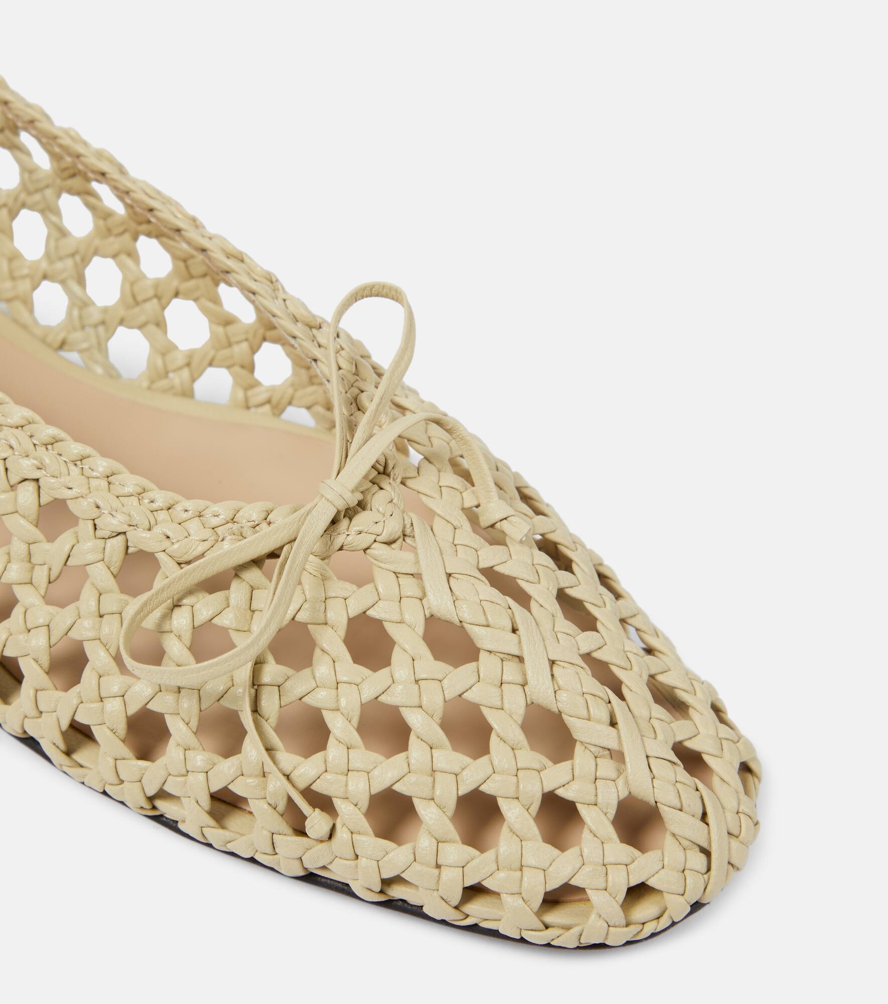 Regency woven leather ballet flats - 6