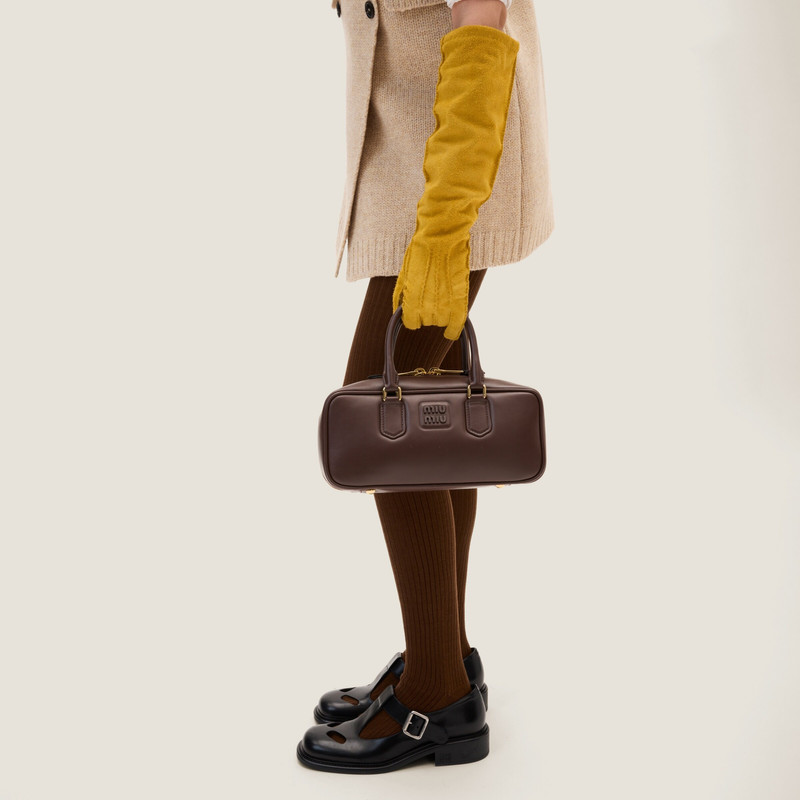 Miu Miu Leather T-bar shoes outlook
