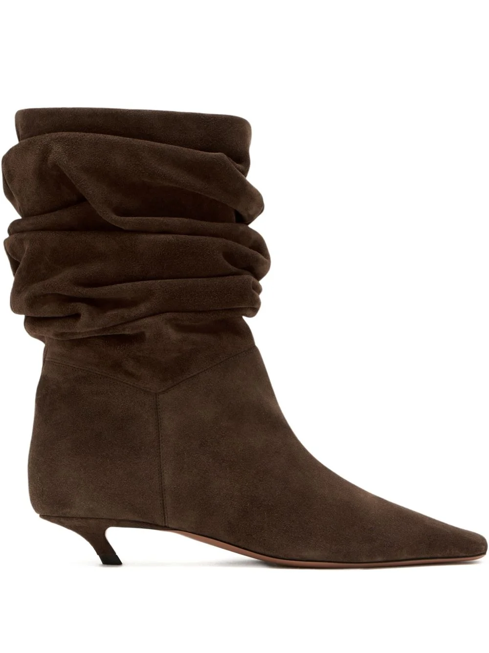 Jamie 25 gathered pointed boots - 1