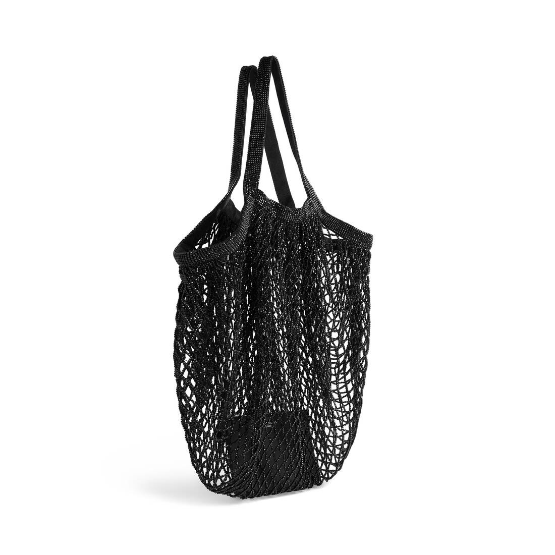 Women's 24/7 Large Bag With Rhinestones in Black - 4