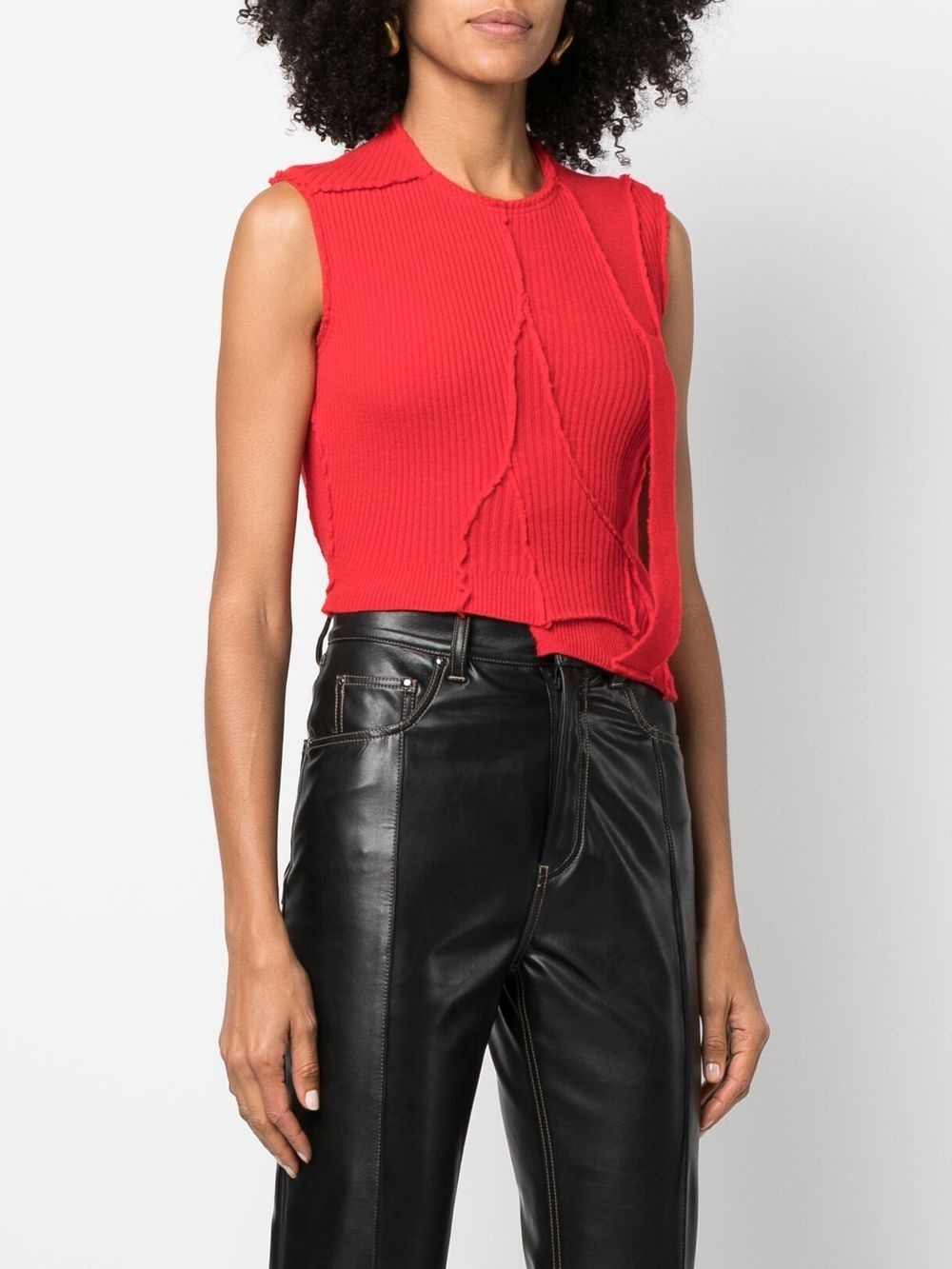 knitted merino top - 3