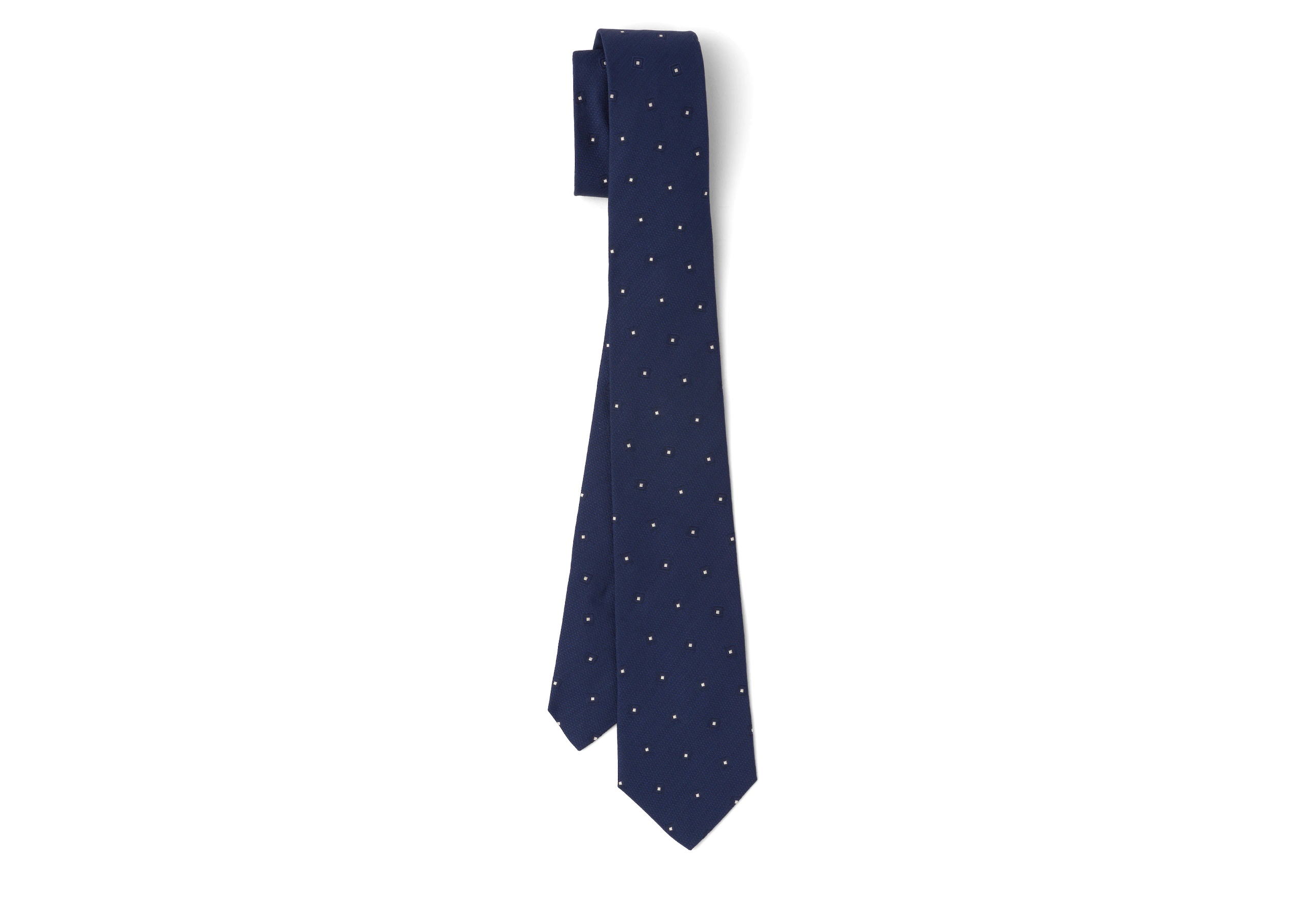 Diamond motif tie
Diamond Motif Tie Navy - 1