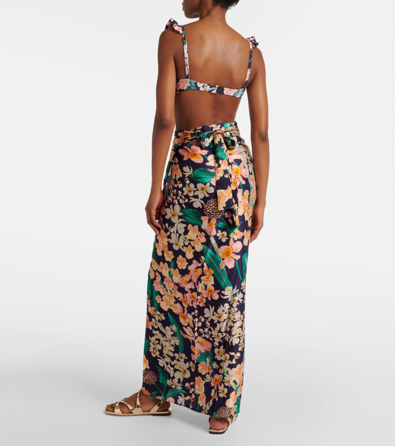 Printed beach cover-up 3