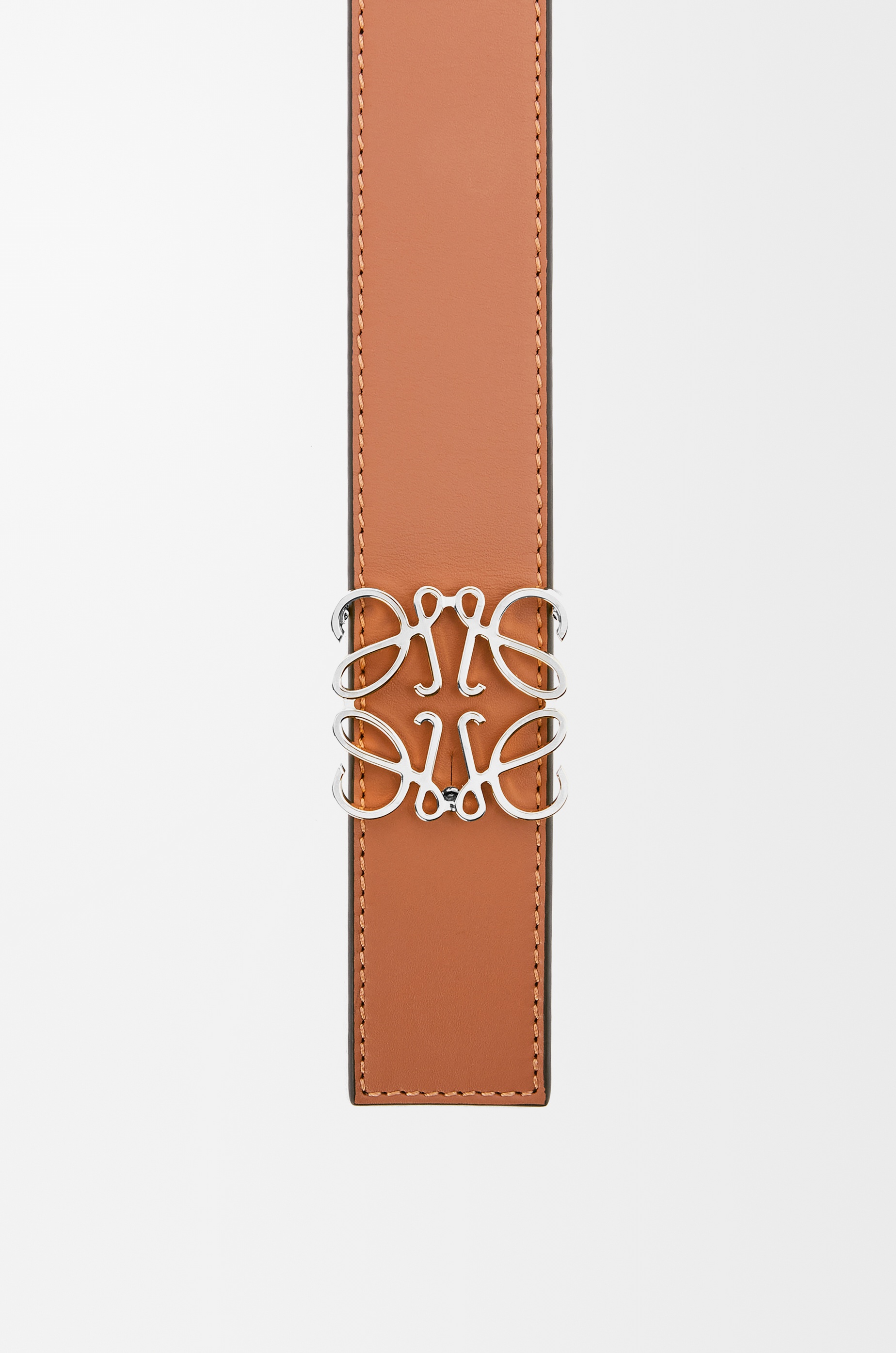 Reversible Anagram belt in smooth calfskin - 3