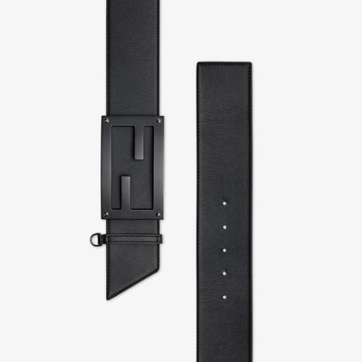 FENDI Black leather belt outlook