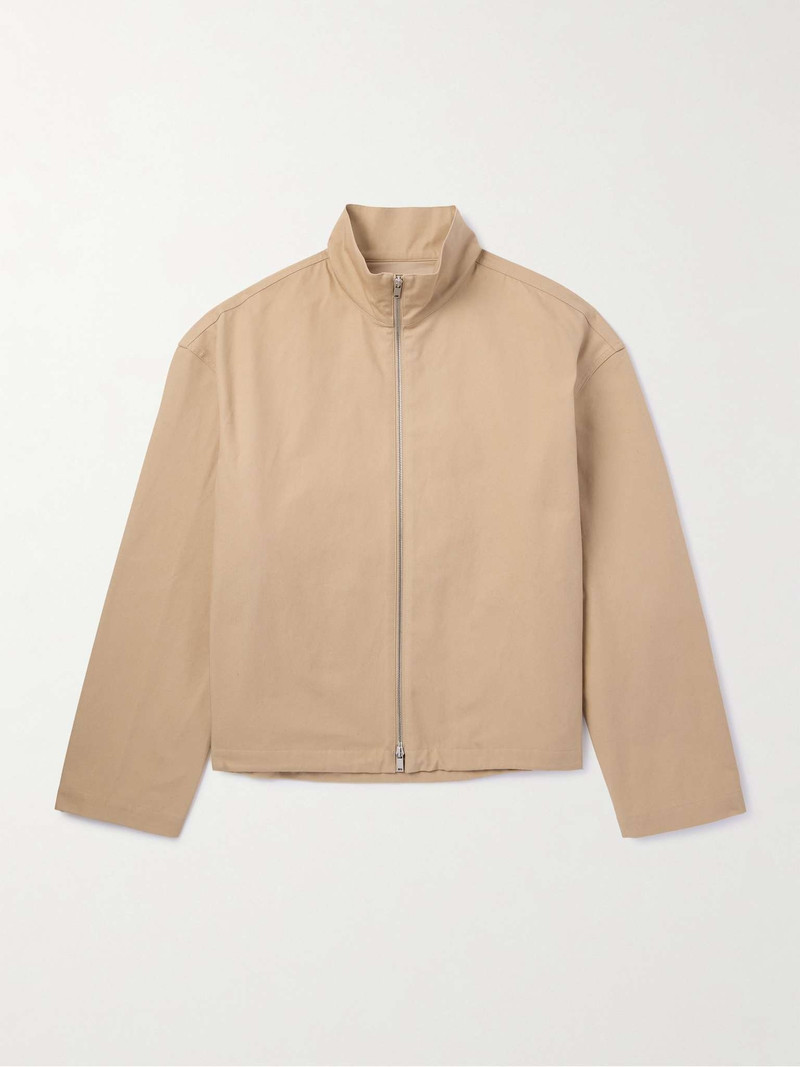 Logo-Appliquéd Cotton-Canvas Jacket - 1
