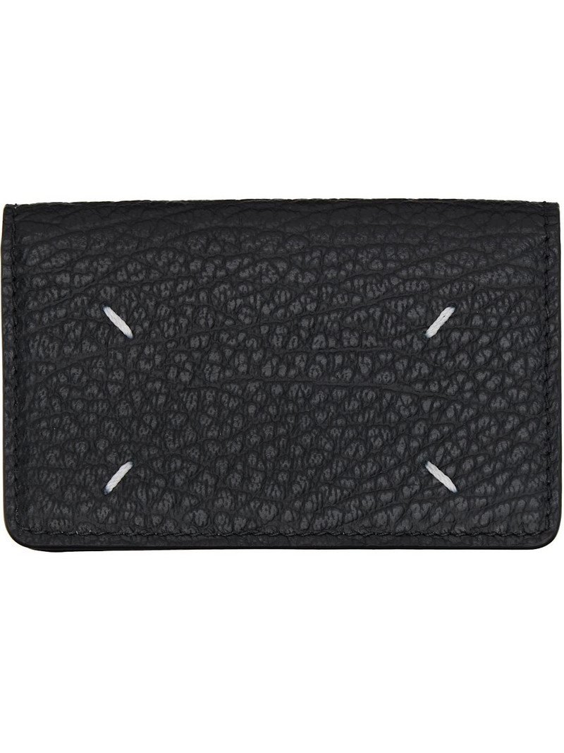 Black Leather Card Holder 1