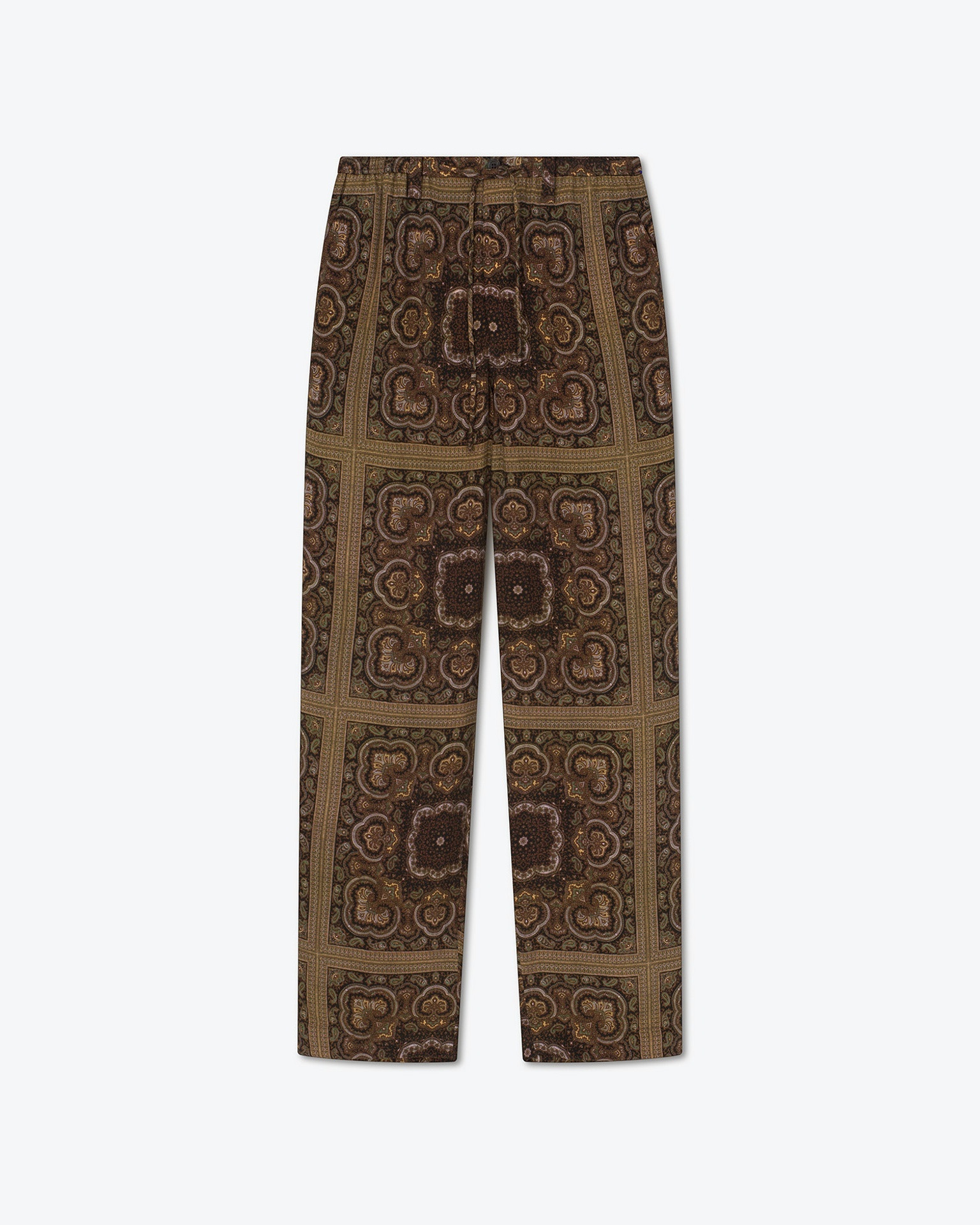 DEMIS - Drawstring waist pants - Paisley print - 1