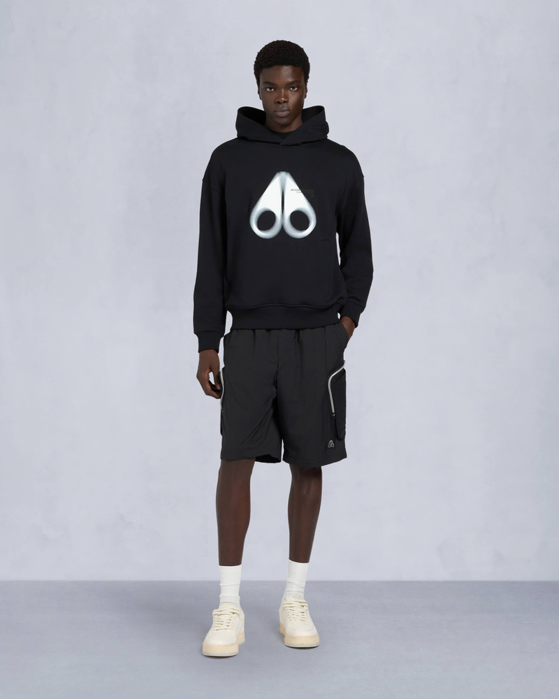 MOOSE KNUCKLES MAURICE PULLOVER HOODIE-BLACK outlook