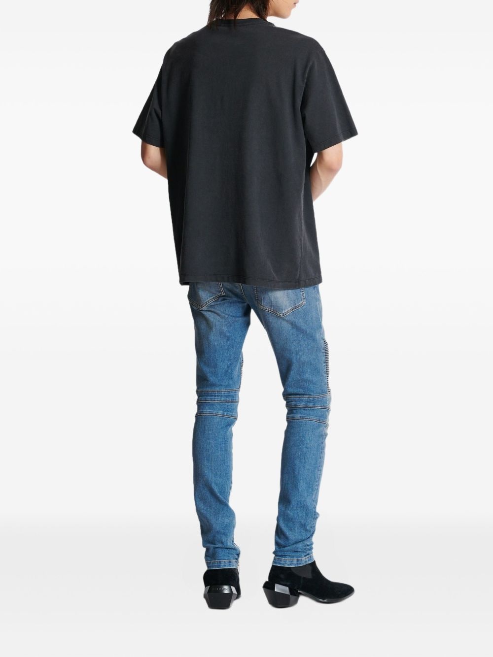 logo-embroidered T-shirt - 4