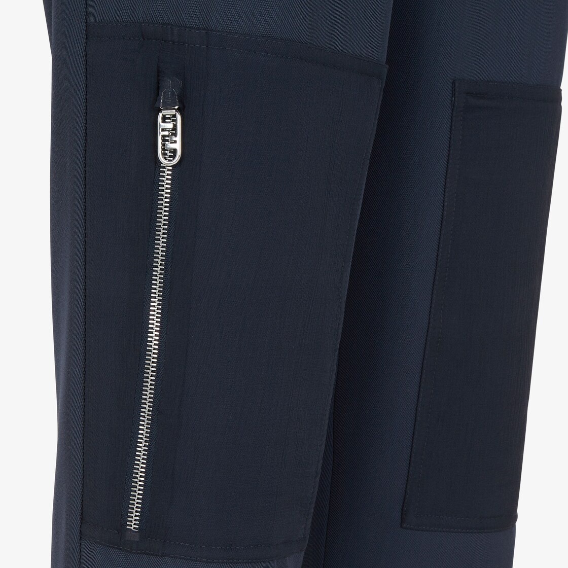 Blue wool pants - 3