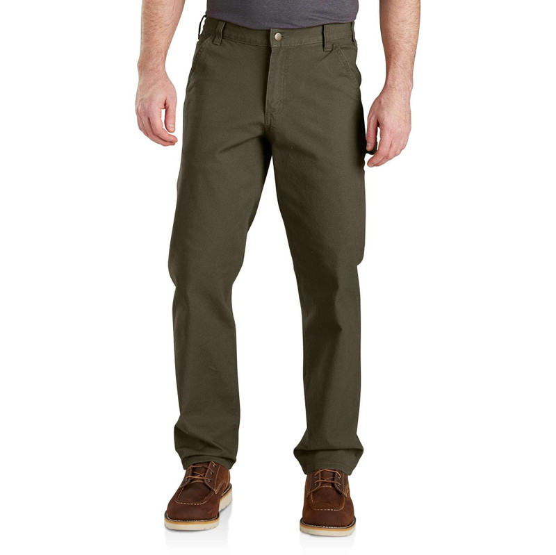 Relaxed Straight Rugged Flex™ Duck Dungaree 1