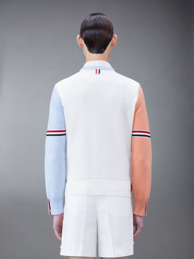 Thom Browne Funmix Cotton Armband Pullover outlook