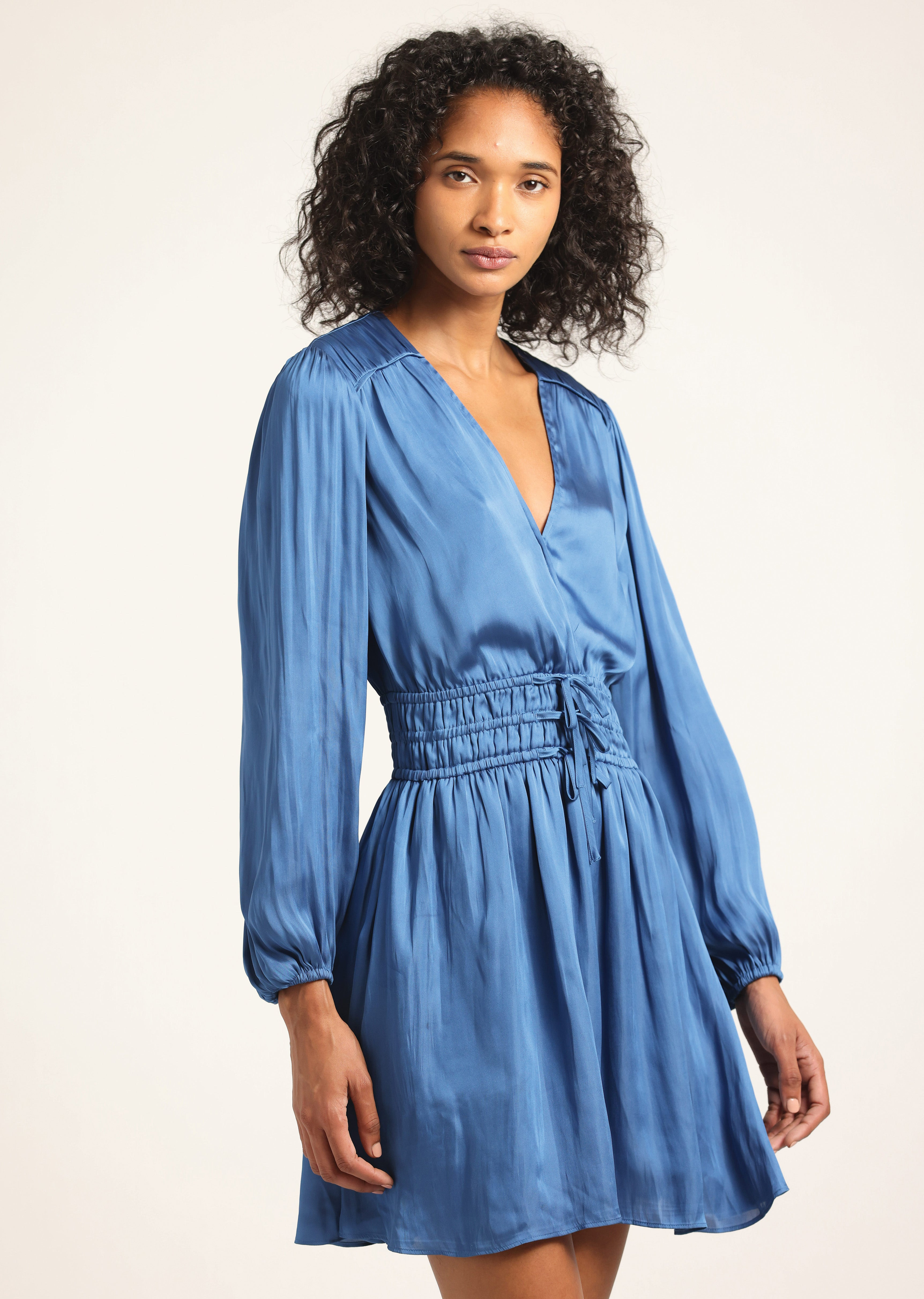 CALANTHE LONG SLEEVE DRESS - 5