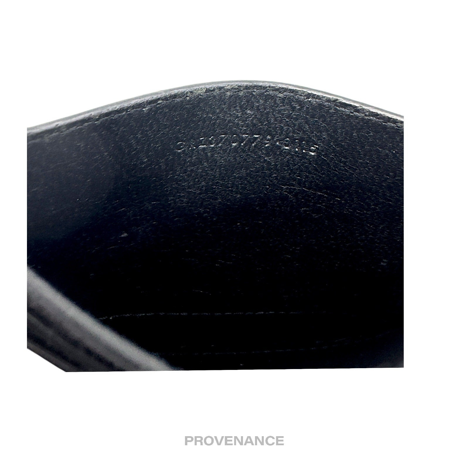 Saint Laurent Paris SLP Card Wallet - Black Leather - 7