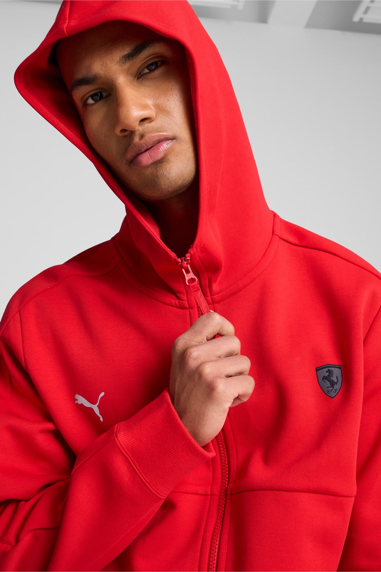 Ferrari Style Sweat Jacket Men - 4