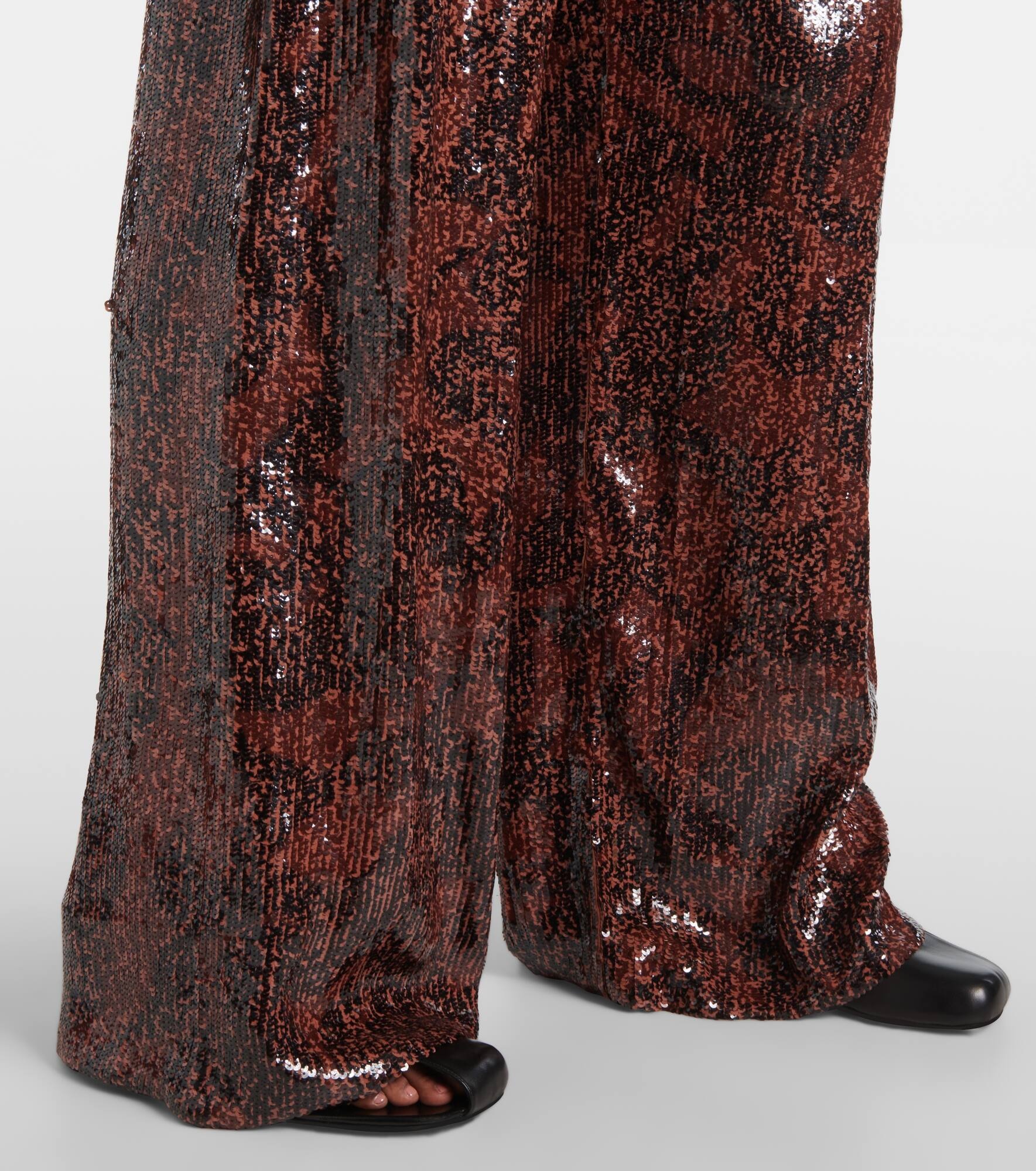 Puvis sequined wide-leg pants - 5