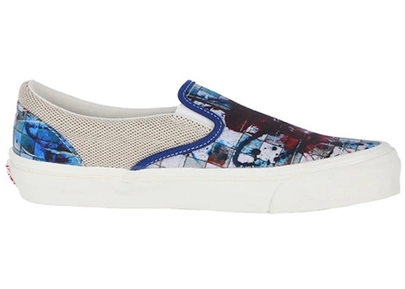 Vans Slip-On Ralph Steadman Checkerboard Blue - 1