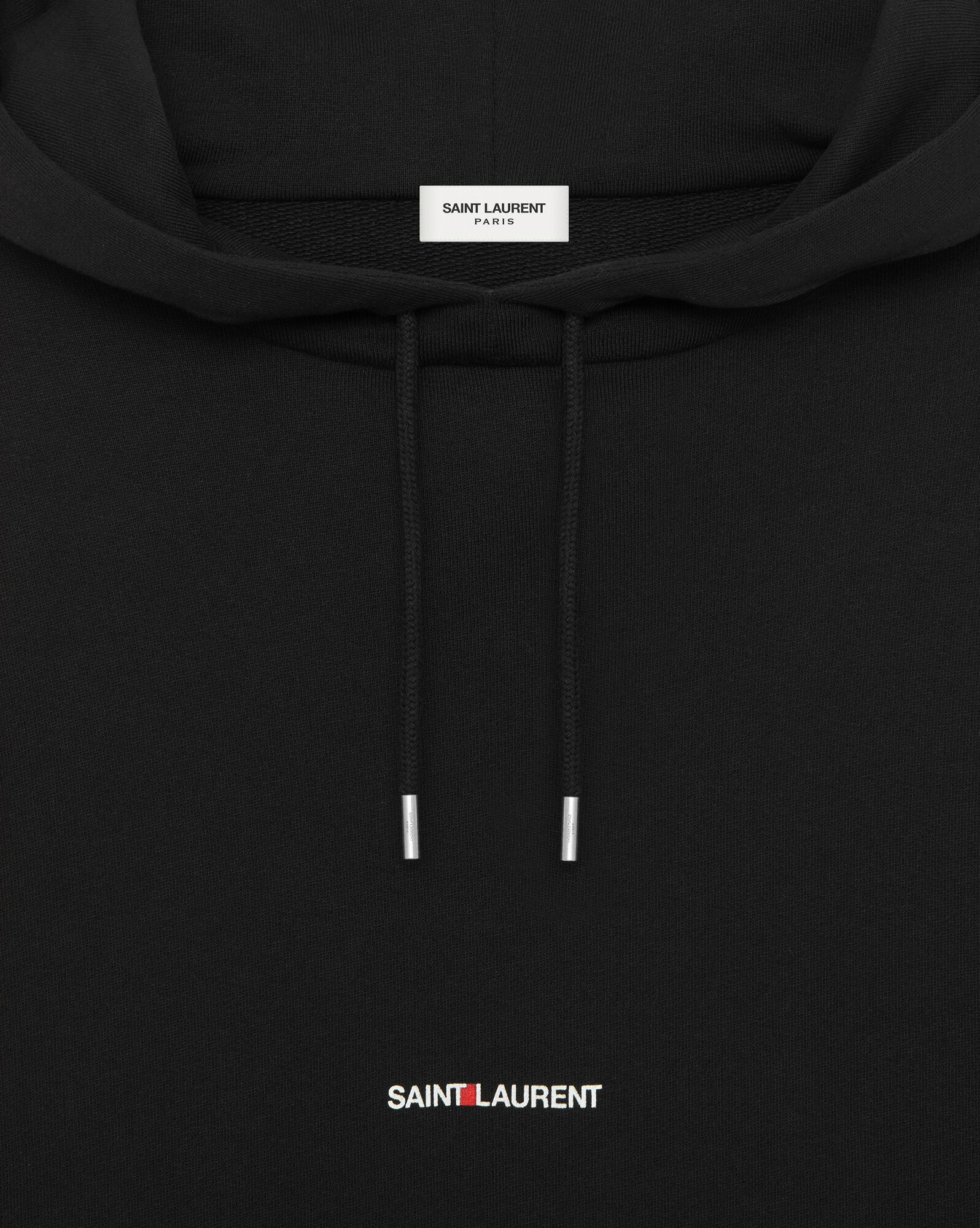 saint laurent logo hoodie - 3