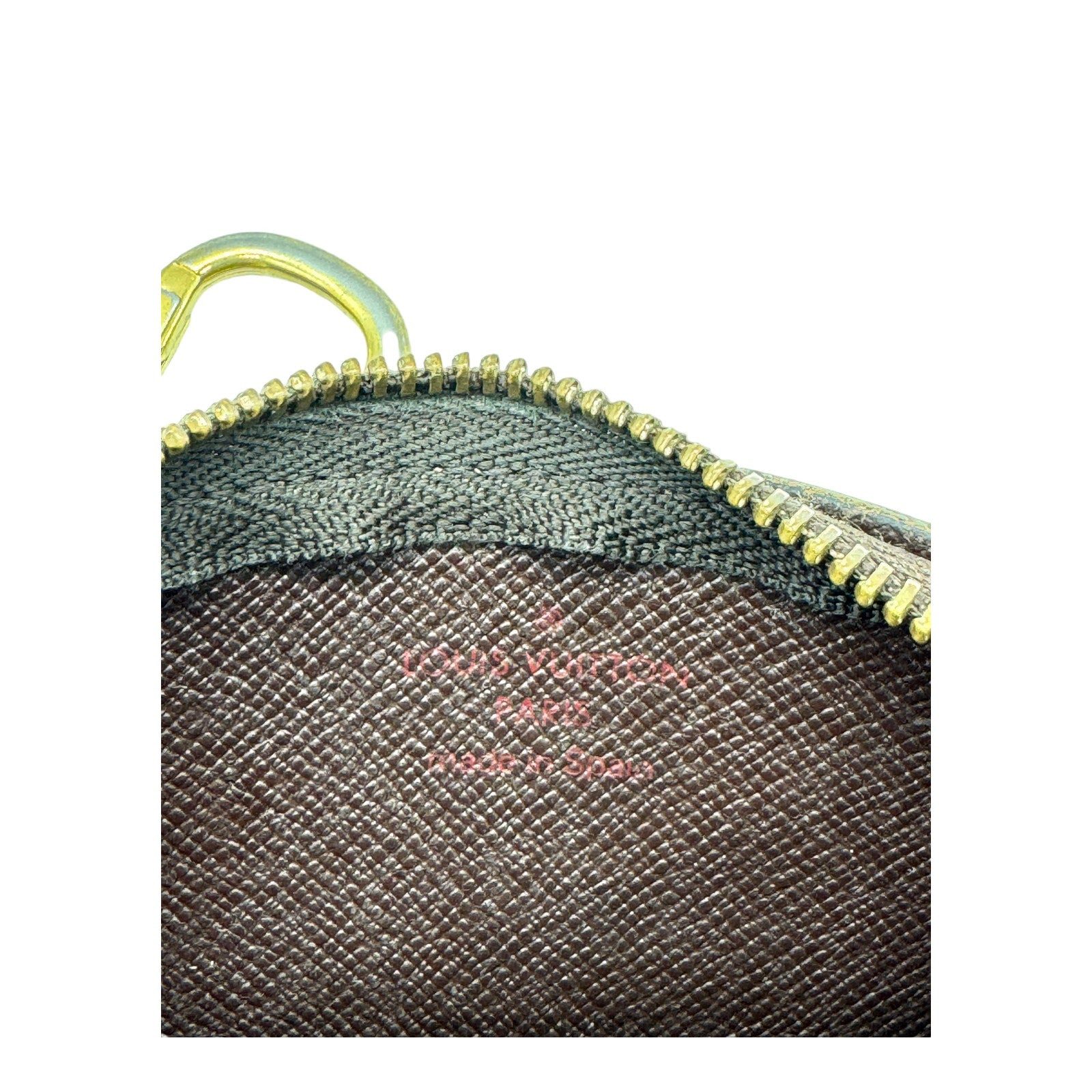 Louis Vuitton Key Pouch Cles -  Damier Ebene - 8
