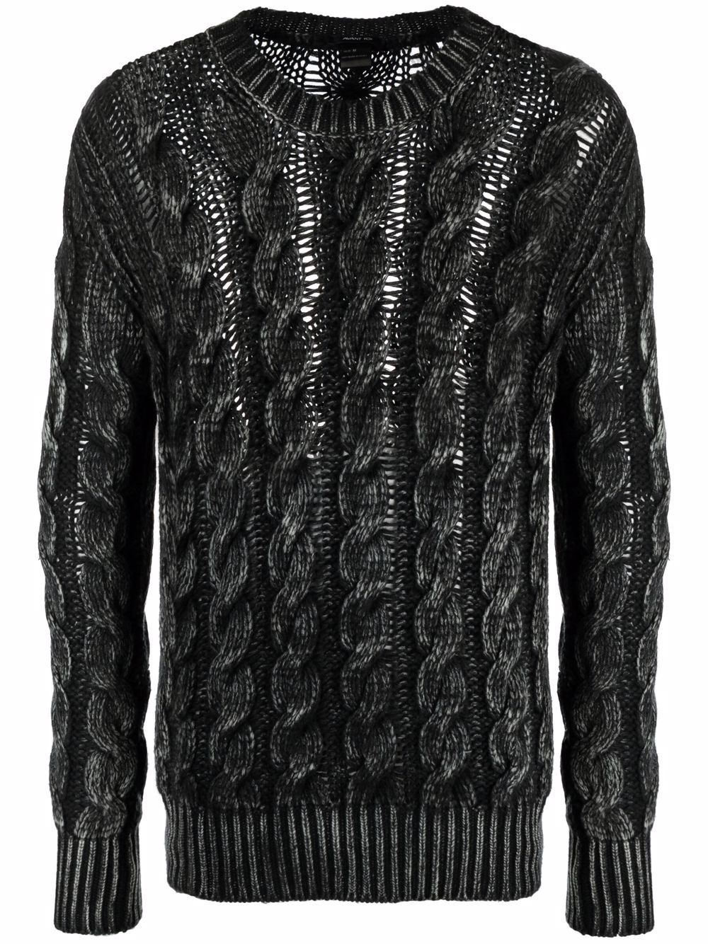 cable-knitted jumper - 1