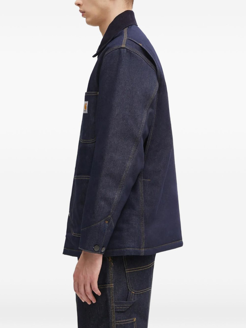 Carhartt buttoned corduroy-collar jacket outlook