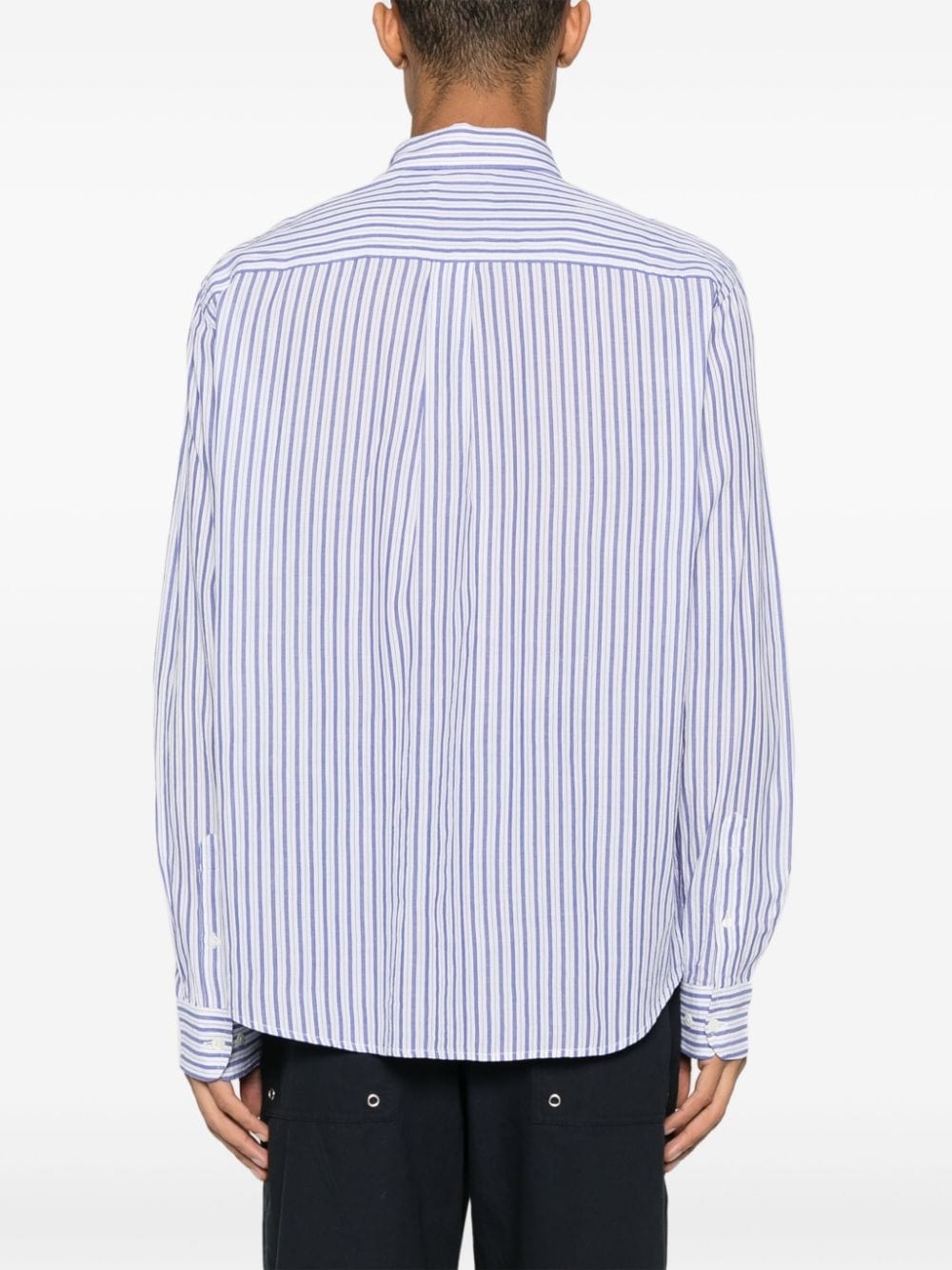 Jasolo striped cotton shirt - 4