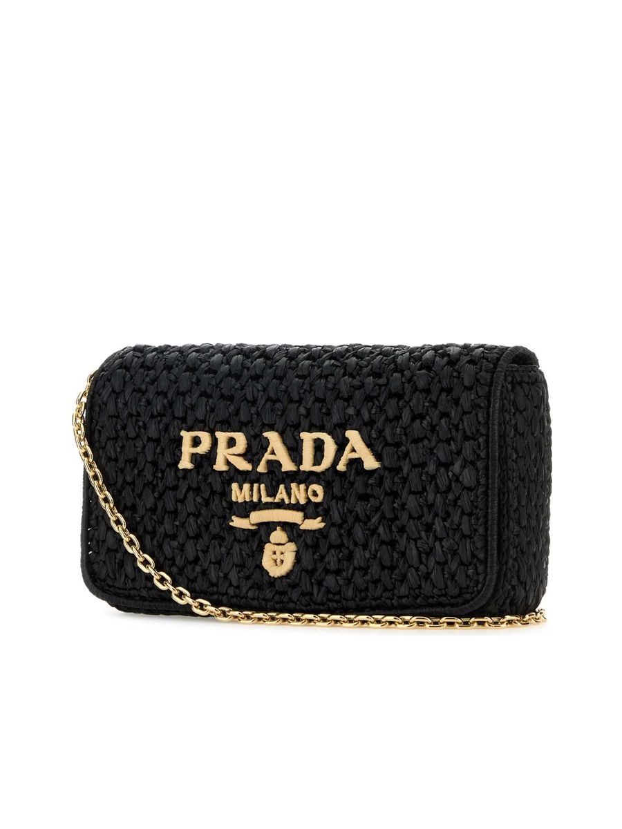 Raffia Crossbody Bag - 2